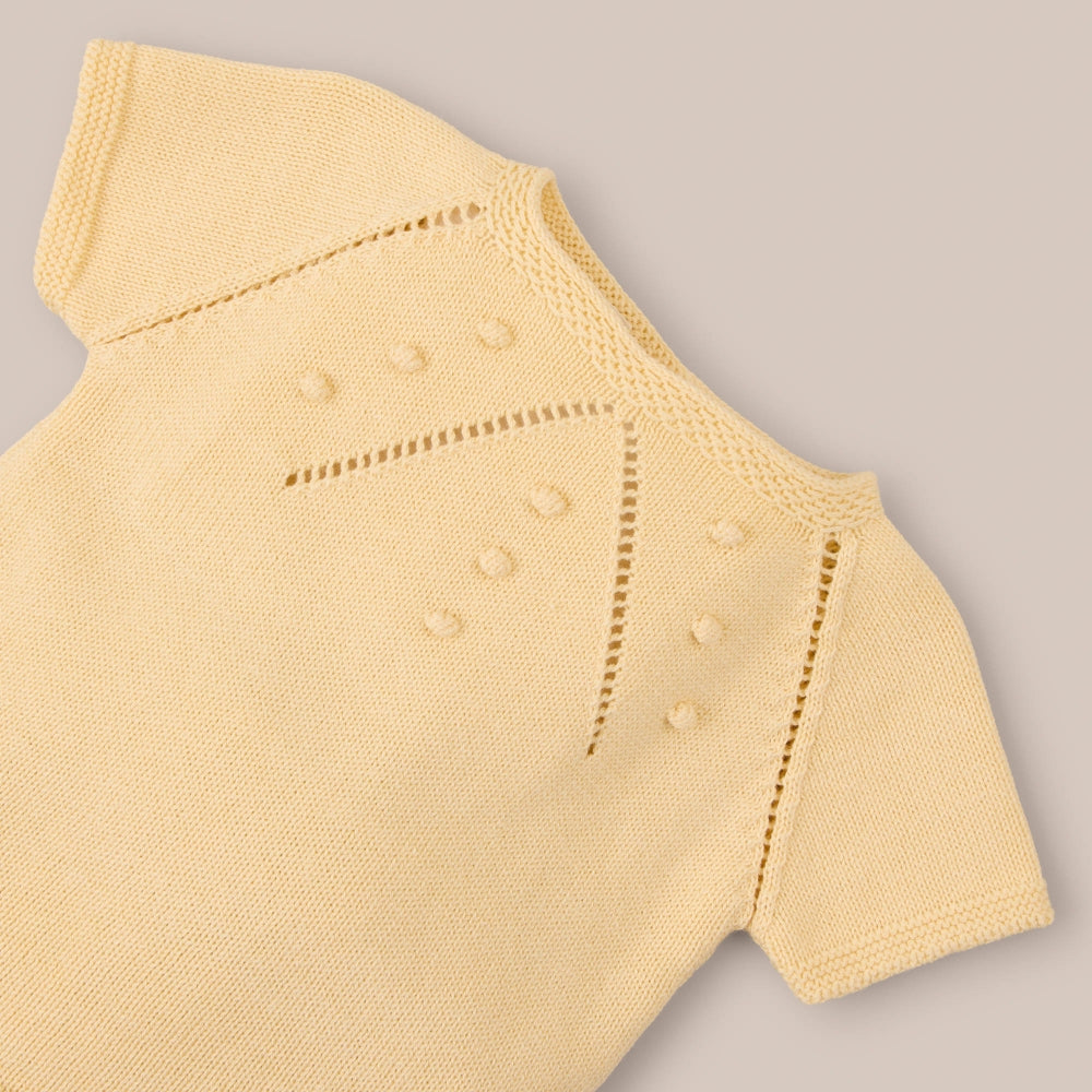 3 Piezas Corto Ranita Estampada Limones