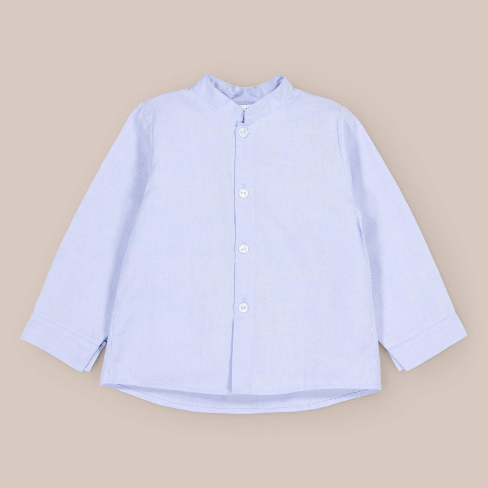 Camisa Manga Larga Mandarín