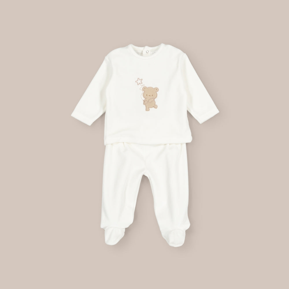 Conjunto Bebe Terciopelo Bear