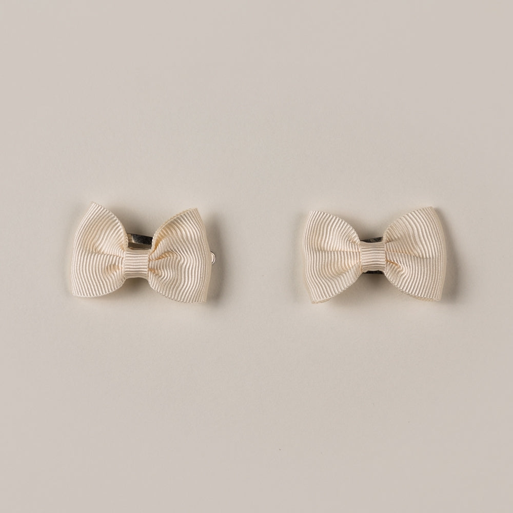 Pack 2 clip nastro gros grain