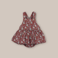 dungaree Baby Indian Flower Ruffle