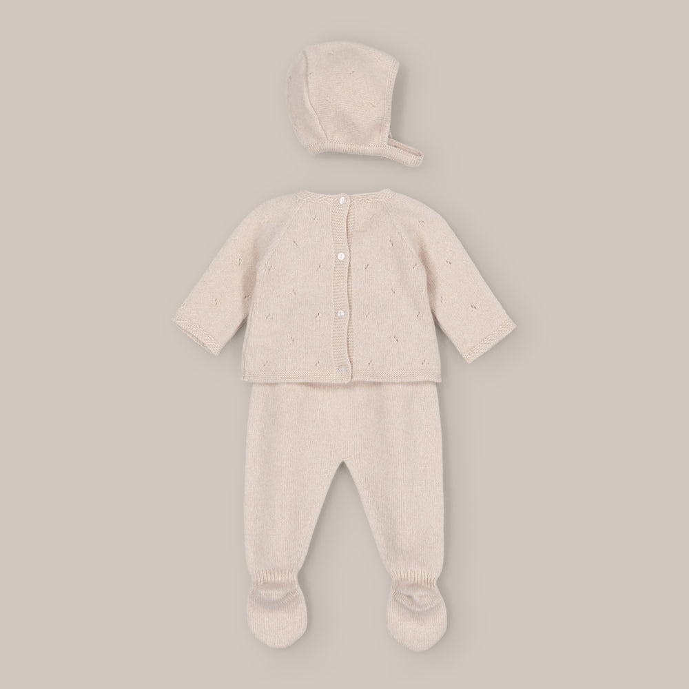 Set knit  Cashmere baby