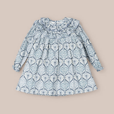 Robe Fille Ikat Verte