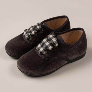 Blucher Terciopelo Cordon