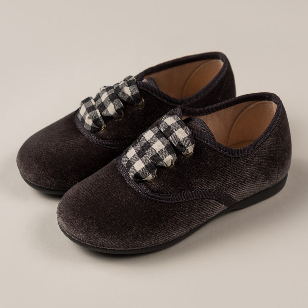 Blucher Velours Lacet