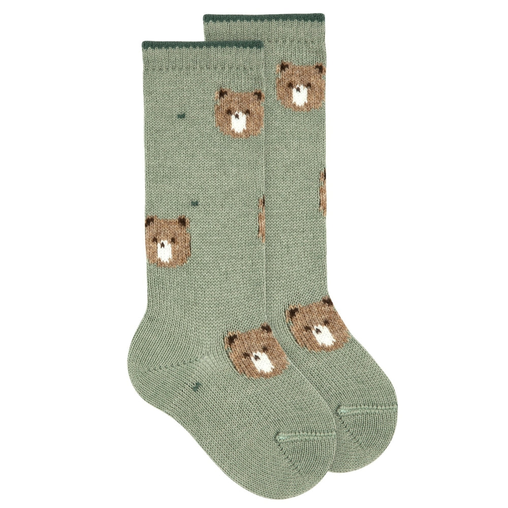 Bear High Sock