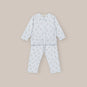 Pijama Algodón Cebra Azul