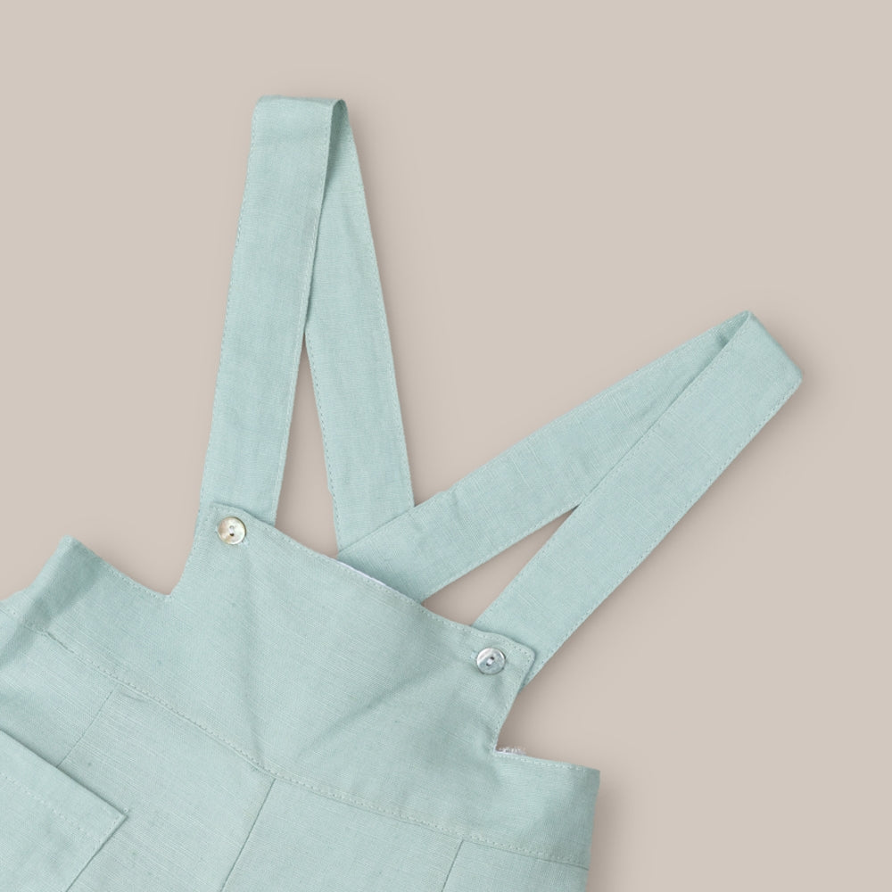 Pantalon garçon avec bretelles et poches
