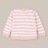 Jersey Lana Baby  Blanco/Verde Empolvado