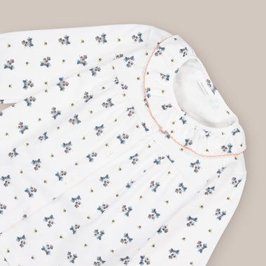 Pijama Algodon 2 Piezas Volante Bellota