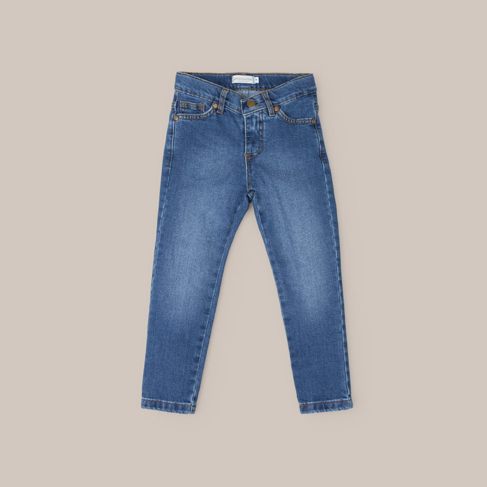 Pantalon Niño 5 Bolsillos Denim