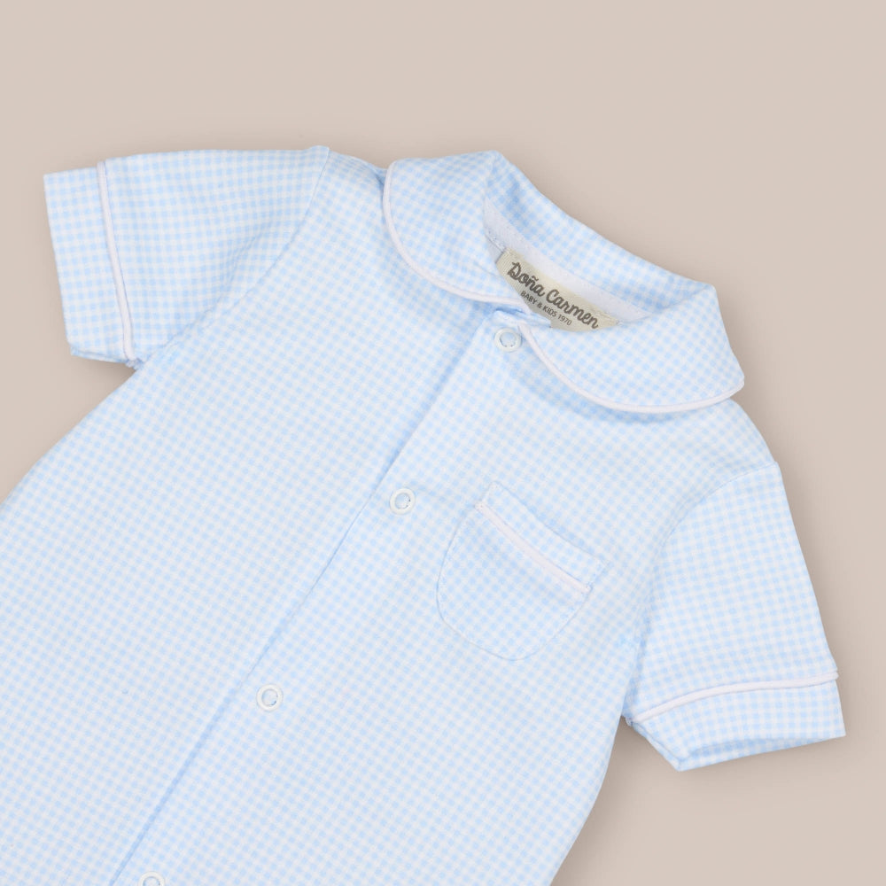 Pelele Bebe Corto Vichy