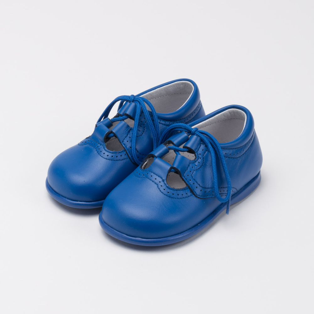 Scarpa Inglese In Pelle Con Suola