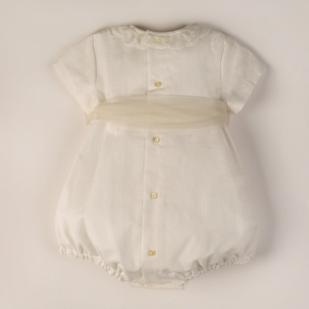 Pellele Baby Baptismo com Alma Capota
