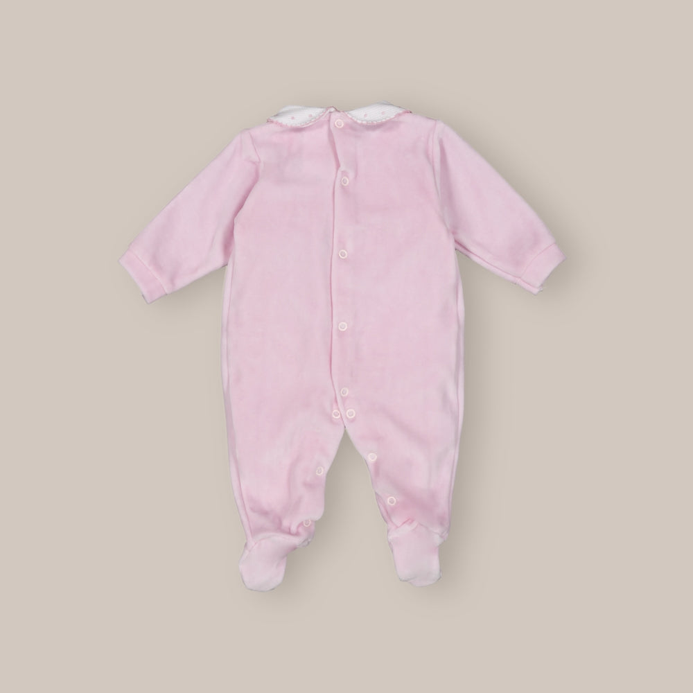 Pyjama en Velours avec Col
