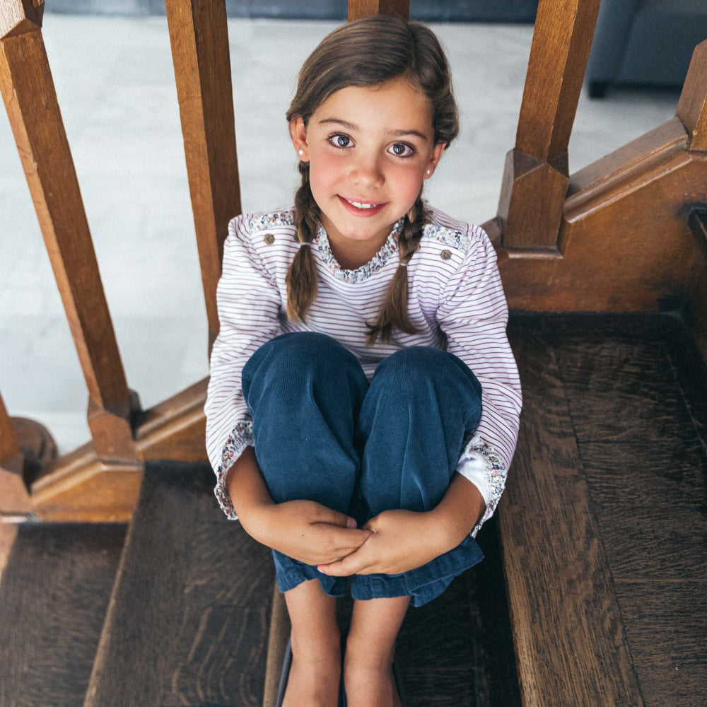 Girl's Cotton Currant Blouse