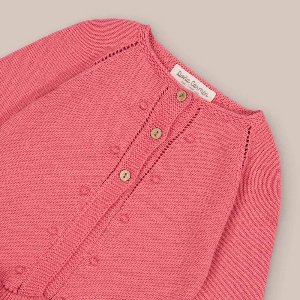 cardigan Cotton Ruffle