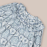 Green Ikat Girl Dress