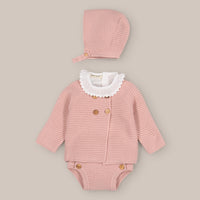 Conjunto Punto Bebé 4 Piezas Canalé