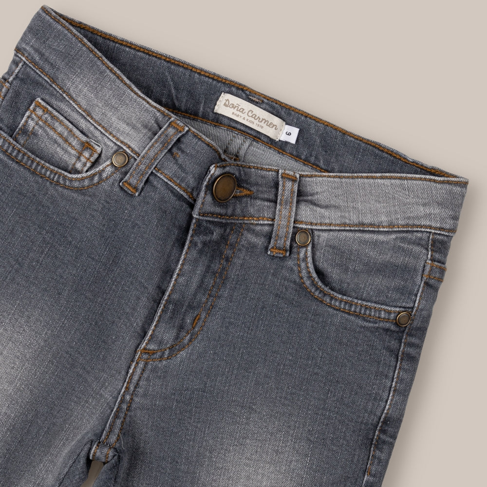Pantalon Niño 5 Bolsillos Denim