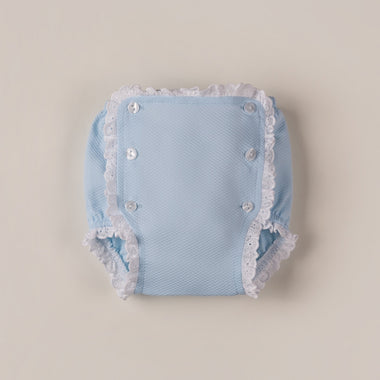 Ranita en piqué avec dentelle
