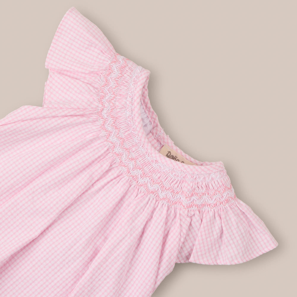 Baby dress set Smock Nymphea