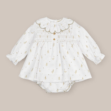 baby dress set baby Smock goose