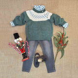 Sweater boy Greca Oliva