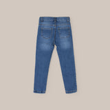 Pantaloni Ragazzo 5 tasche di denim
