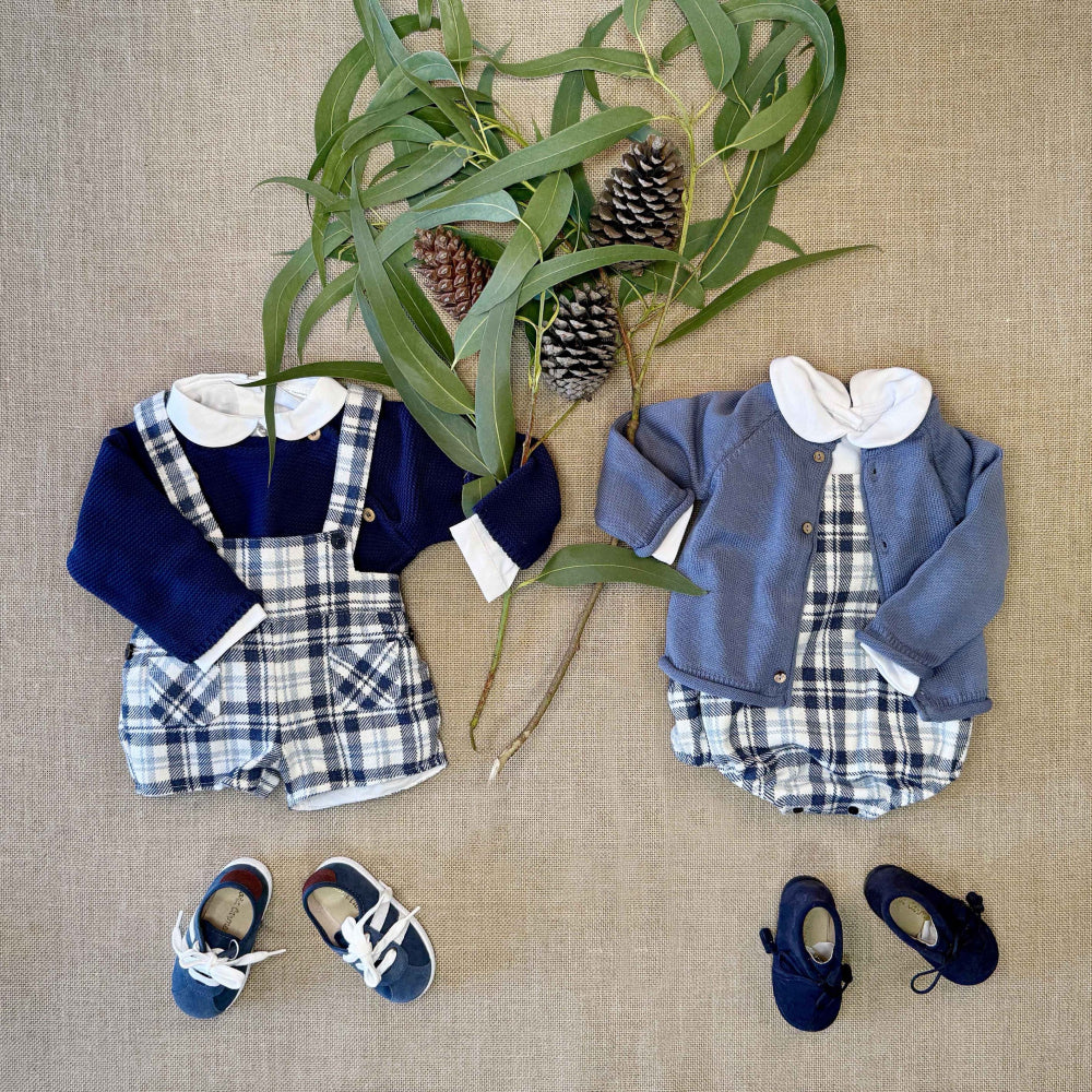 dungaree Woolly Baby