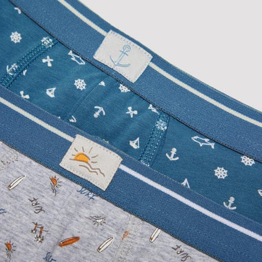 Pack Dos Boxers Estampados Para Niños