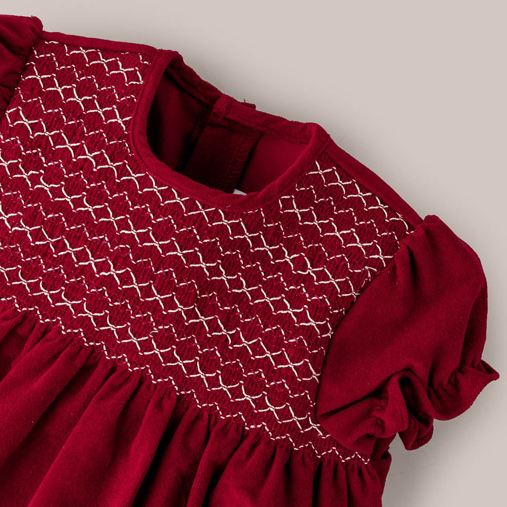 Vestido Nidos Velvet