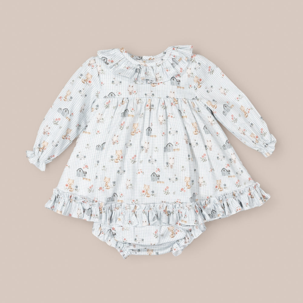 baby dress set Blue Farm Baby