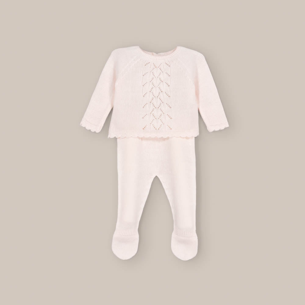 Conjunto Punto Bebé Polaina Baby