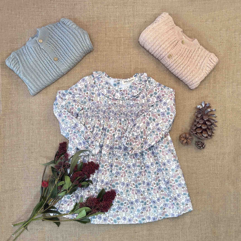 Vestido Menina Smock Beatriz