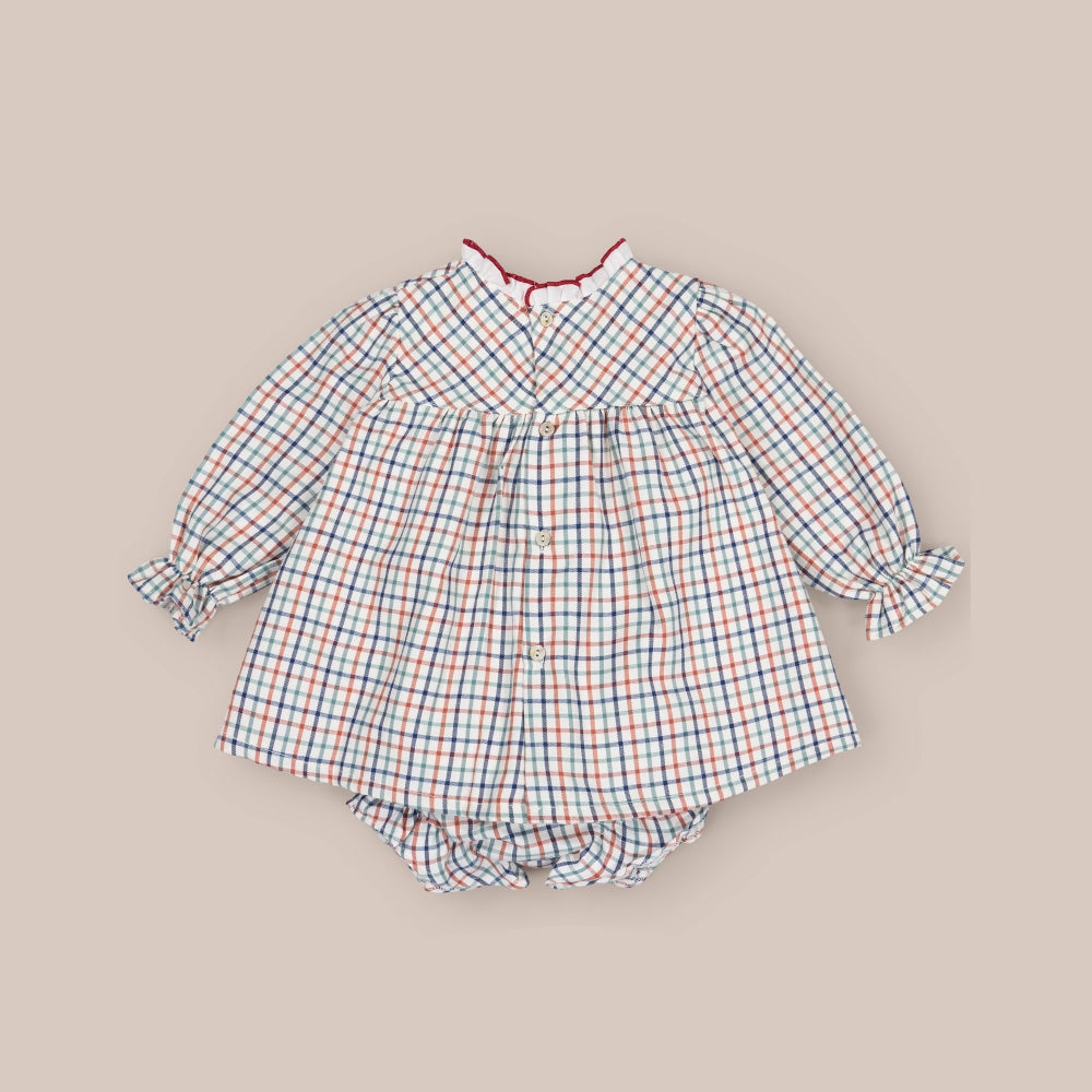 baby dress set Smock Amalfi