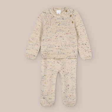 Conjunto Bebé Lana Motitas