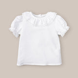 Blusa Manga Corta Lino