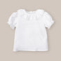 Blusa Manga Corta Lino