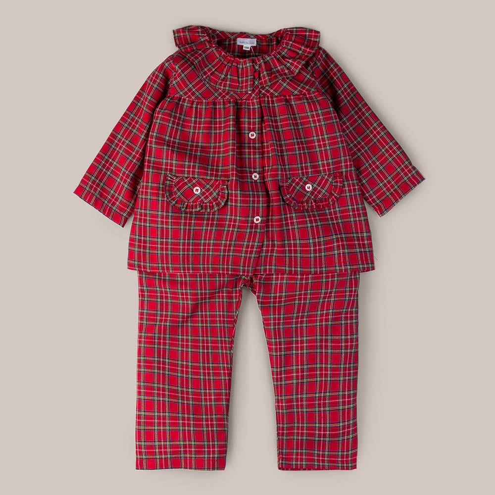 Pijama Niña Escoces