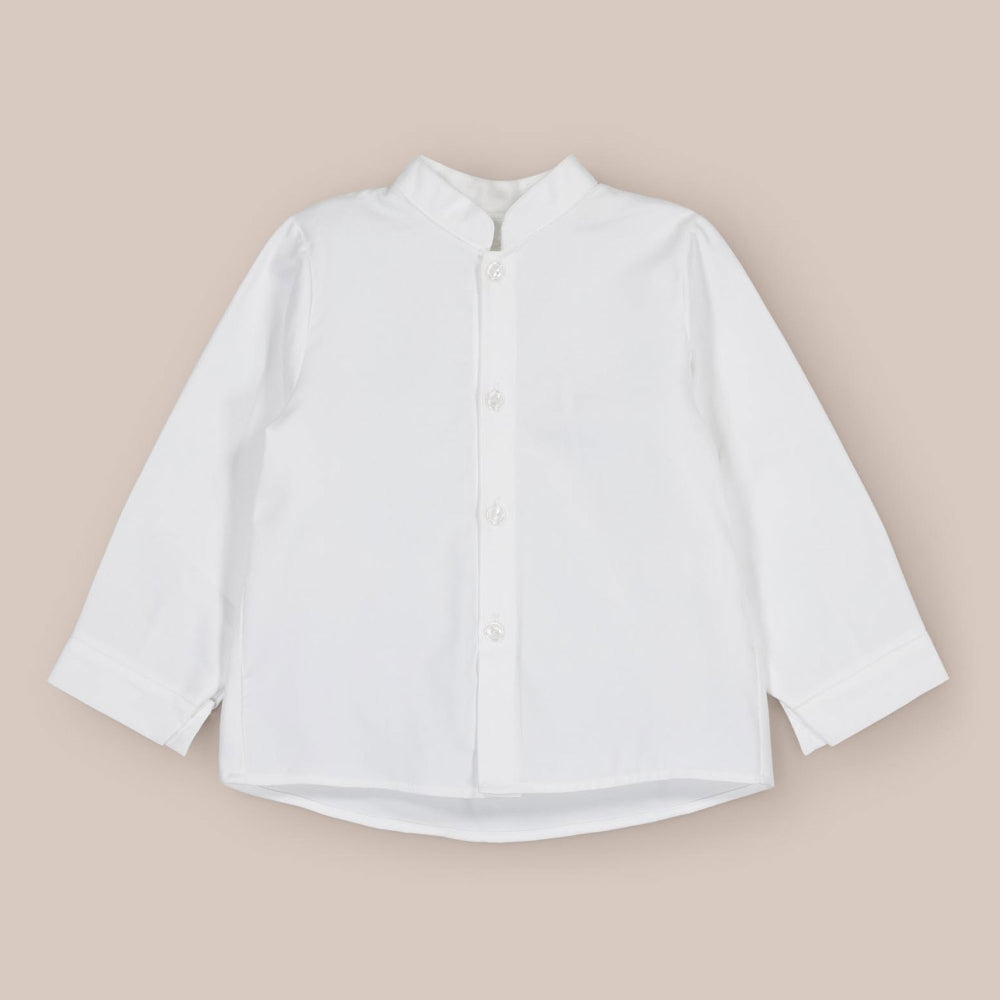 Camisa Mandarim Manga Comprida