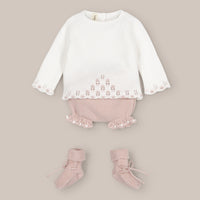 Set corto lavorato a maglia Bambini Jaya