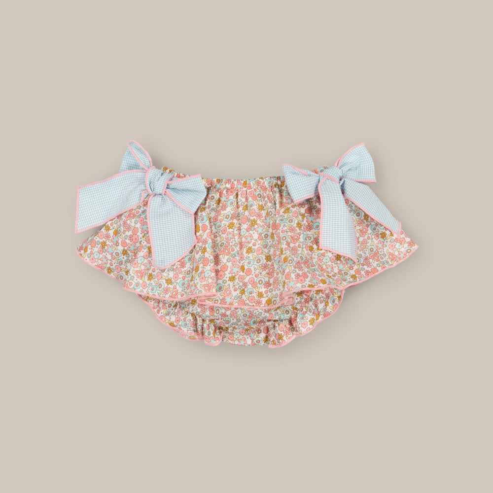 Baby bloomer Turquoise Ruffle