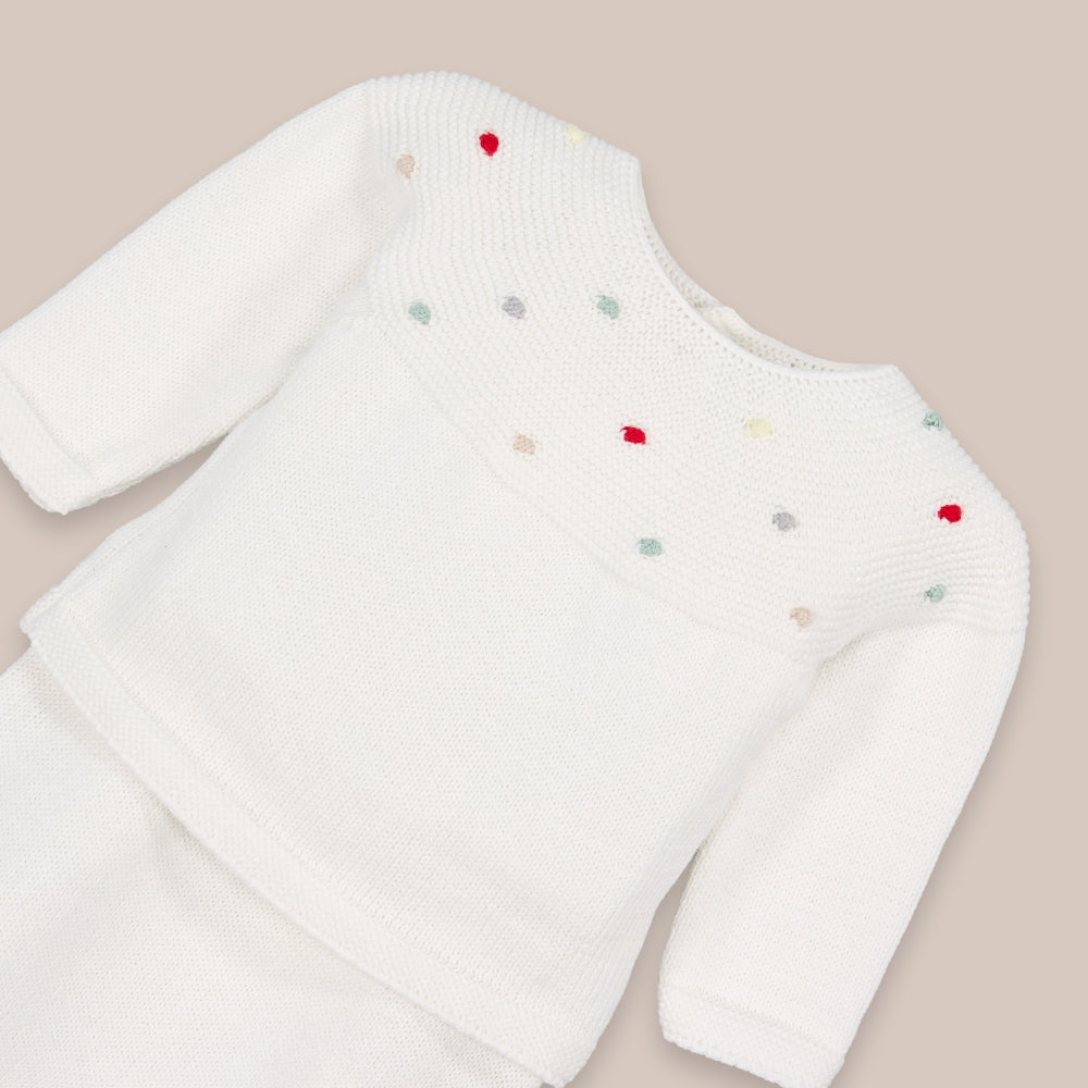 2 Piezas Polaina Puntitos