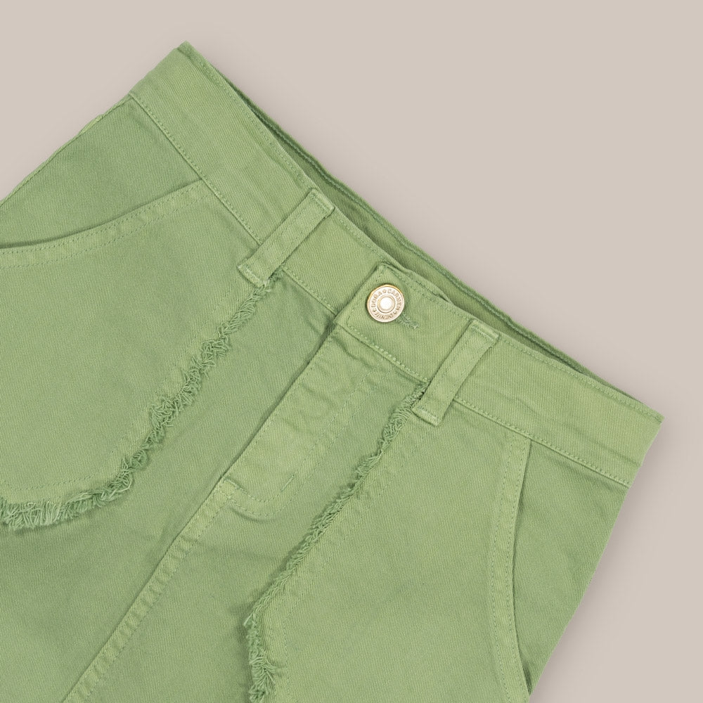 Mini-saia Menina Franja