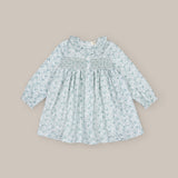 Vestido Niña Nidos Tea Verde