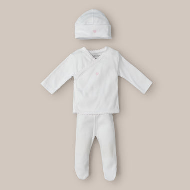 Conjunto Algodón Bebé Coracao