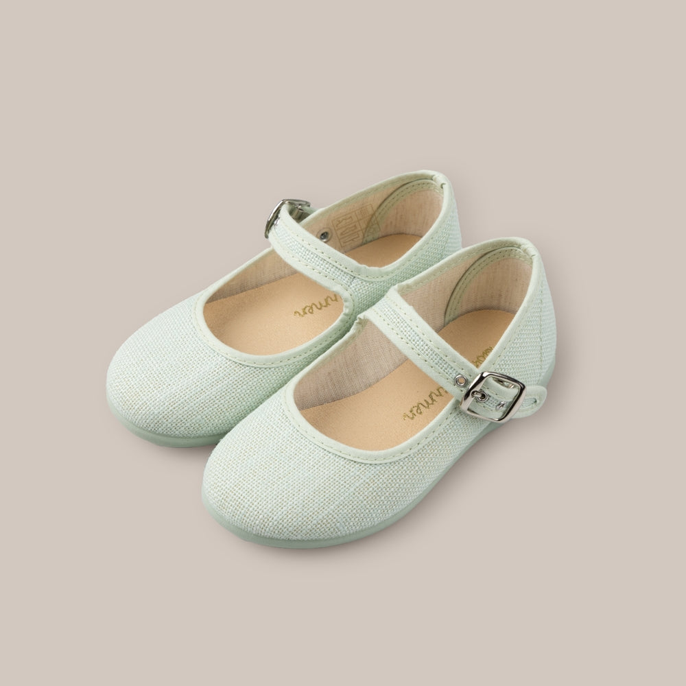 Mary Jane Linen Buckle