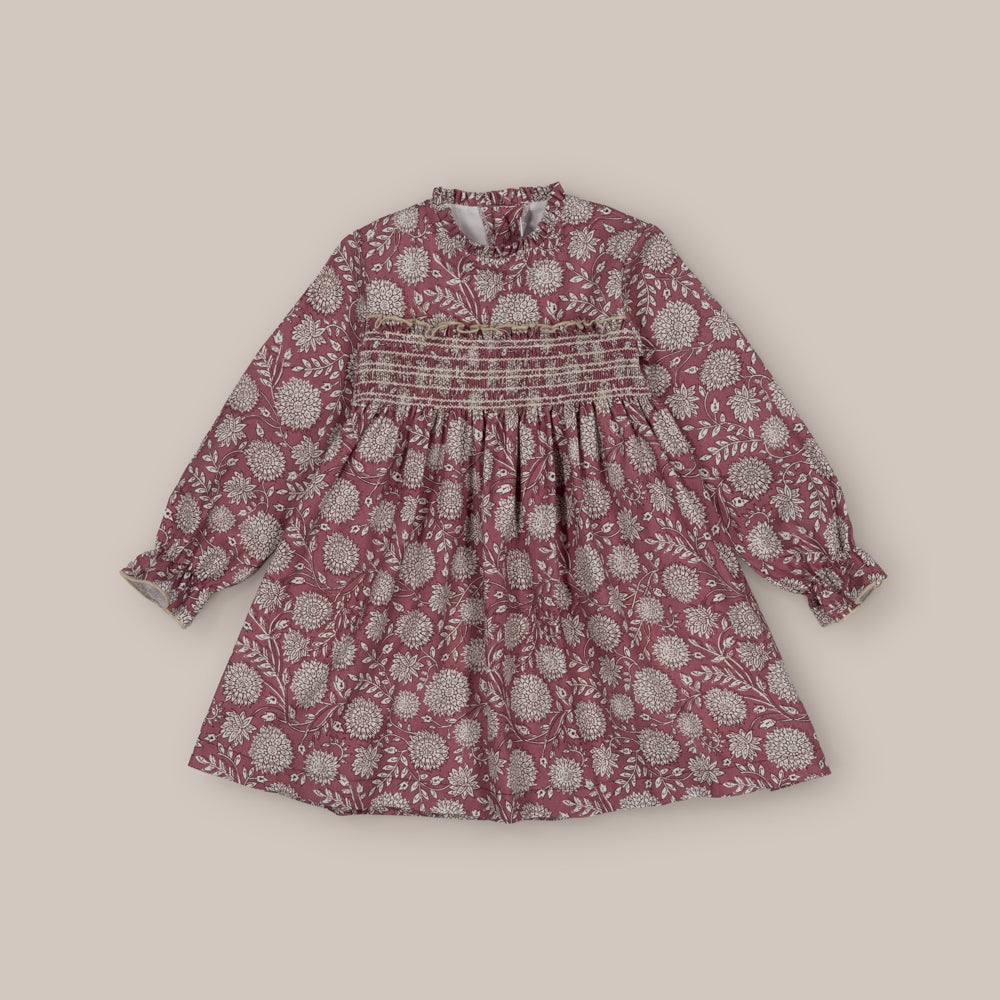 Vestido menina Smock Nemi
