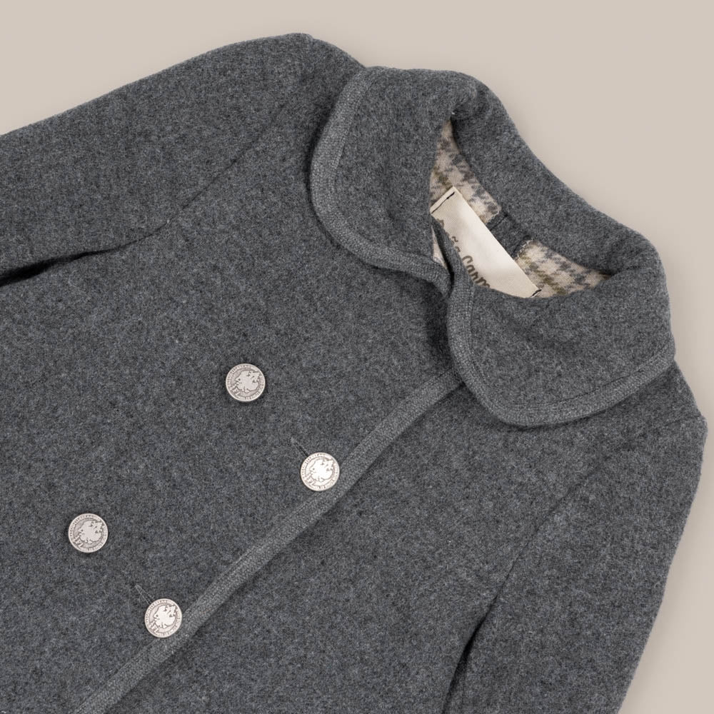 Cappotto Ragazza Lanoso